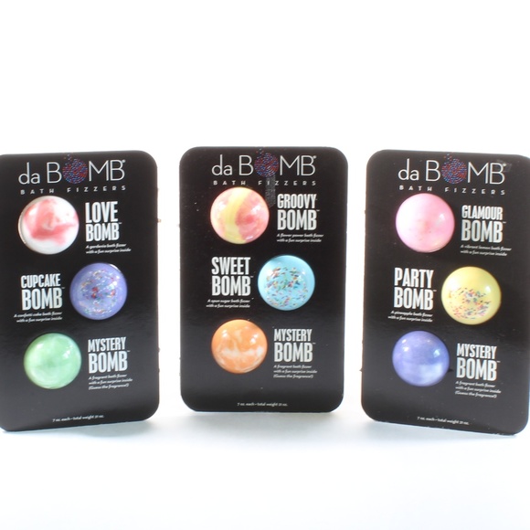 Da Bomb Other - Da Bomb Bath Fizzers 9 Pack Bath Bombs Bundle Gift
